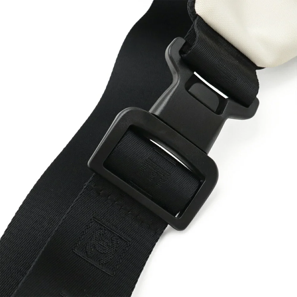CHANEL Black Logo Fanny Pack